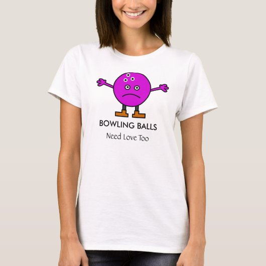 T-shirt Boules de bowling (Devant)