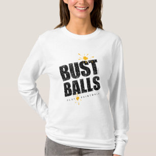T-shirt Boules de buste de Paintball