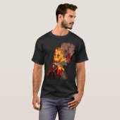 T-SHIRT BOULES DE FEU ÉNORMES (Devant entier)