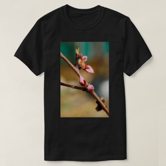T-shirt Boules de fleurs d'amandes (Design devant)