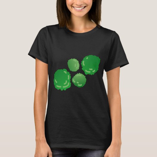 T-shirt boules de mousse (Devant)