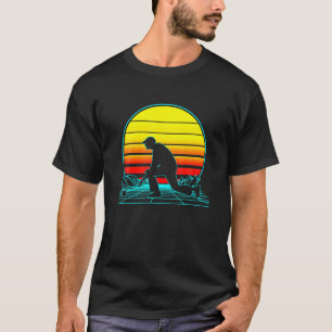 T-shirt Boules de pelouse rétro Vaporwave T Chemise