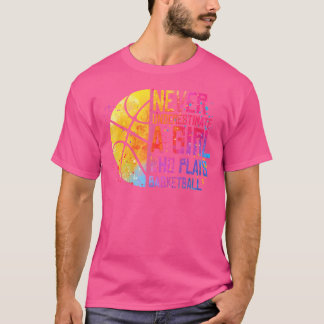 T-shirt Boules Filles Ne Sous-Estiment Jamais Une Fille Qu