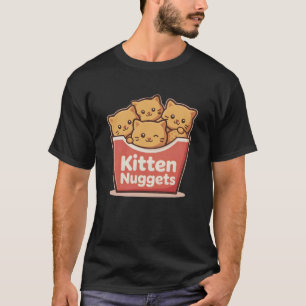 T-shirt Boulettes de chaton drôle de conception pour amate