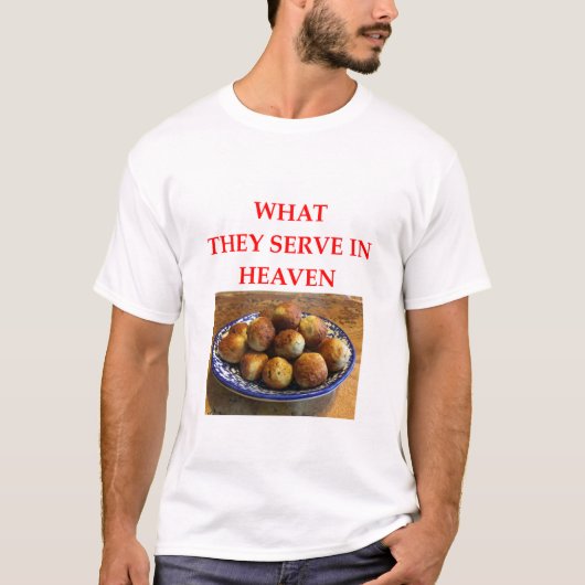 T-SHIRT BOULETTES DE VIANDE (Devant)