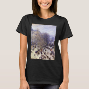 T-shirt Boulevard des Capucines par Claude Monet, Beaux-ar