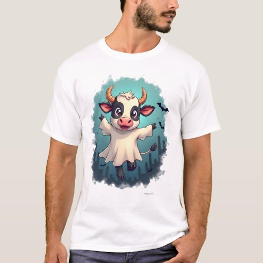 T-shirt Boulevard Fantôme de Vache (Devant)