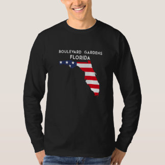T-shirt Boulevard Gardens Florida USA State America Travel