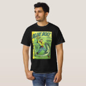 T-shirt Boulon bleu (Devant entier)