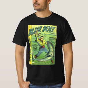 T-shirt Boulon bleu