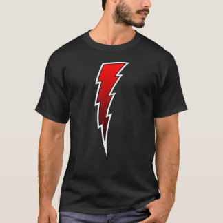 T-shirt Boulon de foudre - rouge