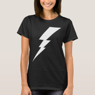 T-shirt Boulon éclair blanc