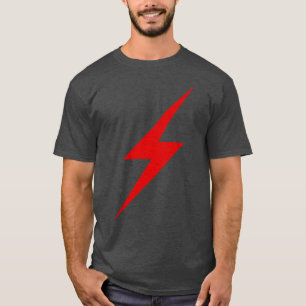 T-shirt Boulon Rouge Éclair De L'Anarchie