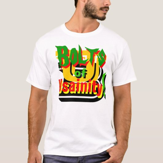 T-shirt Boulons d'Usainity ! (Devant)