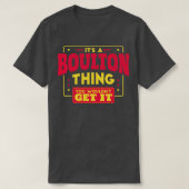 T-shirt Boulton (Design devant)