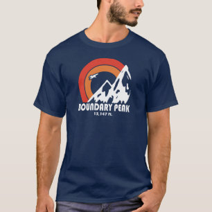 T-shirt Boundary Peak Nevada Sun Eagle