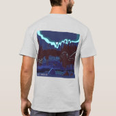 T-shirt Boundary Waters Canoe Loon Camping (Dos)