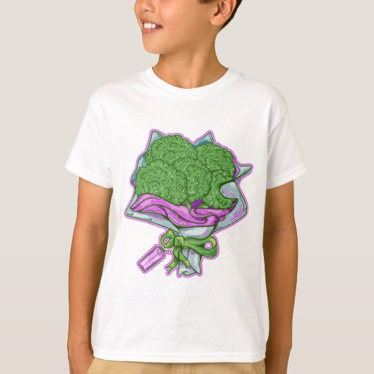 T-shirt Bouquet amusant de Broccoli Lover (Devant)