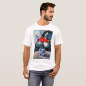 T-shirt Bouquet avec Little Delft, Paul Cezanne (Devant entier)
