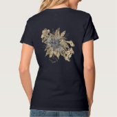 T-shirt Bouquet bleu (Dos)