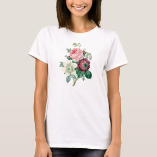 T-shirt Bouquet d'anémones de roses