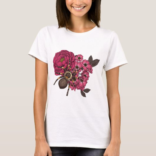 T-shirt Bouquet d'araignée 2 (Devant)