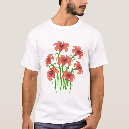 T-shirt Bouquet de fleurs (Devant)