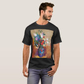 T-shirt Bouquet de fleurs par Odilon Redon (Devant entier)
