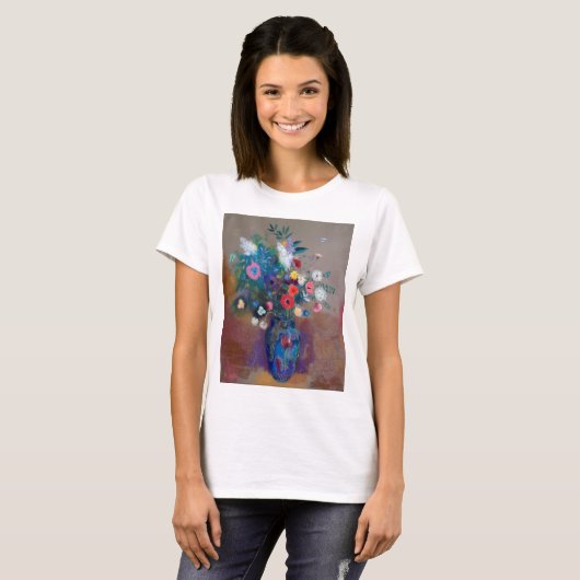 T-shirt Bouquet de fleurs, Redon (Devant entier)