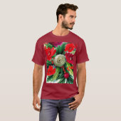 T-shirt Bouquet de Noël (Devant entier)