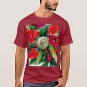 T-shirt Bouquet de Noël (Devant)