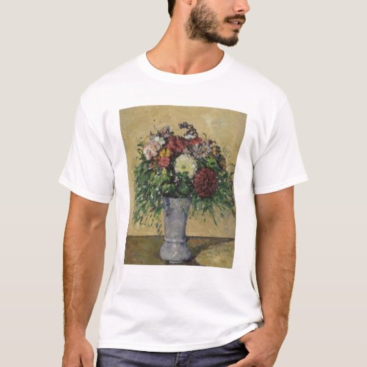 T-shirt Bouquet de Paul Cezanne | des fleurs dans un vase, (Devant)