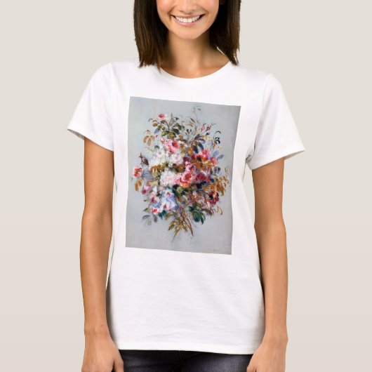 T-shirt Bouquet de Roses, Renoir (Devant)