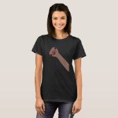 T-shirt Bouquet d'oiseaux Ému Long Cou Mignon (Devant entier)