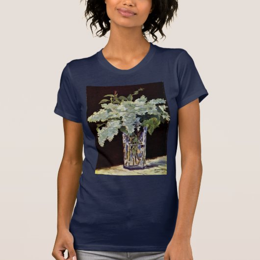 T-shirt Bouquet encore lilas par Manet Edouard (Devant)