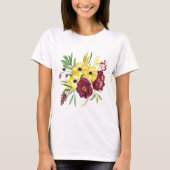 T-shirt Bouquet Peony (Devant)