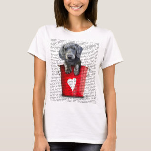 T-shirt Bouquets d'amour Chiot de Dachshund