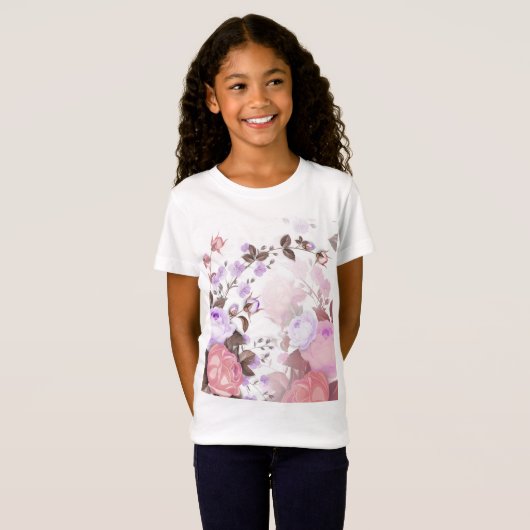 T-Shirt Bouquets de Roses 5 (Devant entier)