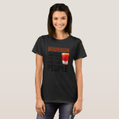 T-shirt Bourbon Definition Magic Brown Water For Fun Peopl (Devant entier)