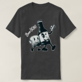 T-shirt BourBon Lover Fête en caoutchouc (Design devant)