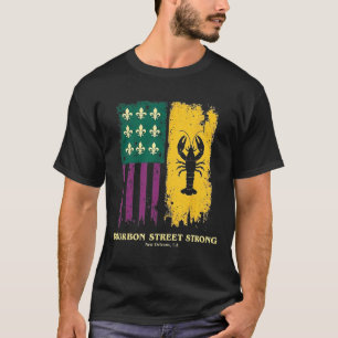 T-shirt Bourbon Street Fort New Orleans Fierté Écureuil M