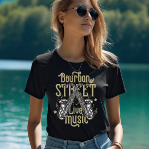 T-shirt Bourbon Street Live Music
