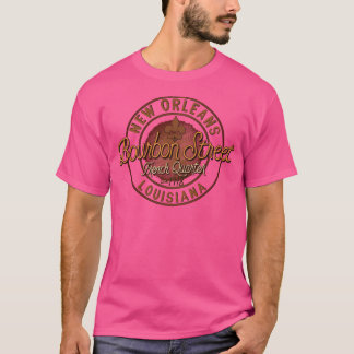 T-shirt Bourbon Street Quartier Français Nouvelle-Orléans