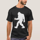 T-shirt Bourbon Whiskey Boire Bigfoot Sasquatch T Chemise (Devant)