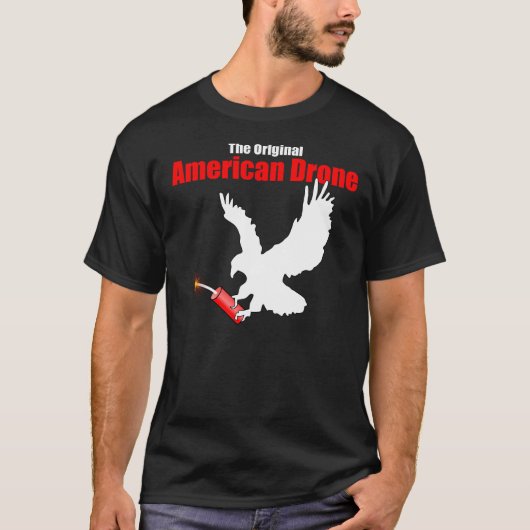 T-shirt Bourdon américain original (Devant)