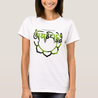 T-shirt bourdonnement de padme de l'OM mani