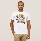 T-shirt Bourdonnent dedans votre balai (Devant entier)