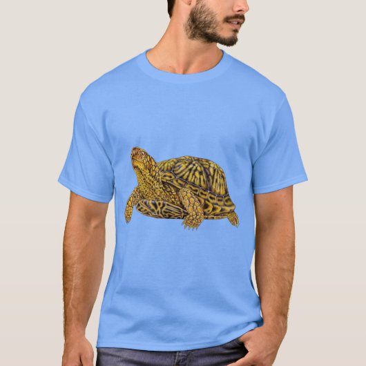 T-shirt Bourtle orientale de vintage (Devant)