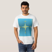 T-shirt Boussole de navigation (Devant entier)