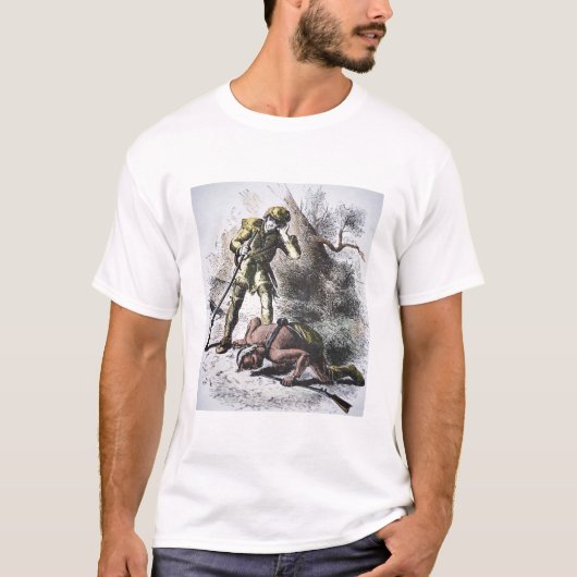 T-shirt "Bout des Mohicans" par James Fenimore Cooper (1 (Devant)